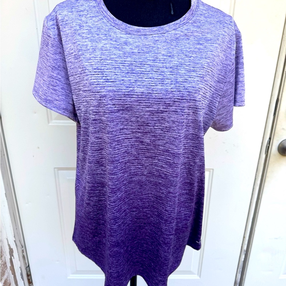 Bcg, Purple, Short Sleeve, Top, Size XL